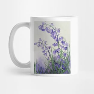 Bluebells watercolour painting Mug